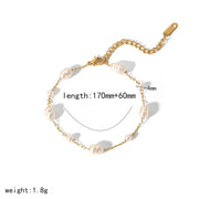 Pearl Tassel Starry All-match Clavicle Stainless – Jewelry Gift Ideas — 3