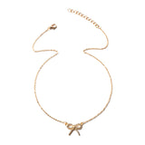 Simple Bowknot Pendant Women's Alloy Necklace – Jewelry Gift Ideas — 2