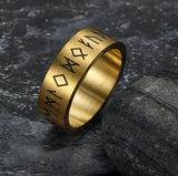 Korean Fashion Titanium Steel Rotatable Ring – Stylish Gifts — 8
