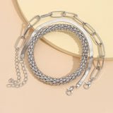 Personalized Fashion Hollow Metal Snake Chain Bracelet – Stylish Gifts — 3