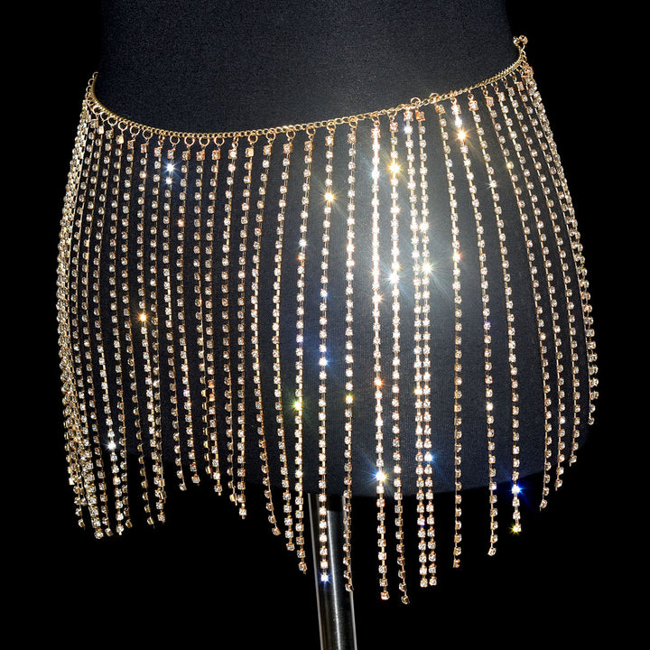 Sparkling Fringed Skirt Belly Dance Performance – Stylish Gifts — 1