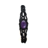 Natural Crystal Dan-shaped Handmade DIY Woven Bracelet – Stylish Gifts — 14