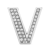 30mm Chrome Color White Diamond Letters Pet Collar – Stylish Gifts — 6