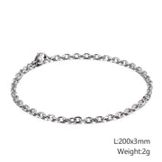 Domineering Punk Hip Hop Stainless Steel Bracelet – Jewelry Gift Ideas — 7
