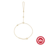 S925 Sterling Silver Finger Diamond Simple – Jewelry Gift Ideas — 6