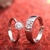Diamond Ring Simulation Women's Ring Moissanite – Gifts for Couples — 4