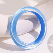 Colorful Acrylic Bracelet Irregular Round Resin – Jewelry Gift Ideas — 2