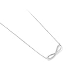 Summer 8-word 925 Silver Love Infinite Necklace – Jewelry Gift Ideas — 8