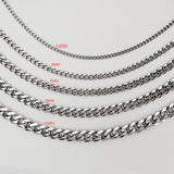 Men'S Stainless Steel Necklace Titanium Steel – Jewelry Gift Ideas — 11