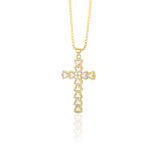 Zircon Cross Necklace For Men And Women – Jewelry Gift Ideas — 3