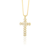 Zircon Cross Necklace For Men And Women – Jewelry Gift Ideas — 3