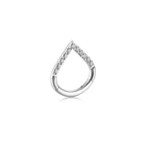 Fashion Nose Ring Titanium Steel Heart-shaped Water – Stylish Gifts — 4