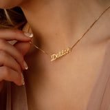 Stainless Steel English Letter Necklace Pendant – Jewelry Gift Ideas — 1