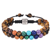 Fashion Jewelry 6mm 7 Chakra Stone Bead Yoga – Jewelry Gift Ideas — 2