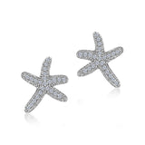 Sterling Silver Platinum Plated Full Zirconium – Thoughtful Gifts — 4