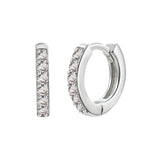 Simple Inlaid Zircon Round Multicolor Stud Earrings – Gift Ideas — 13
