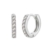 Simple Inlaid Zircon Round Multicolor Stud Earrings – Gift Ideas — 13