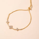 Brass Gold Plated Square Micropaved Zircon – Jewelry Gift Ideas — 2