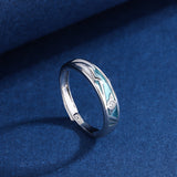 Butterfly Couple Ring Pair Ring Simple Valentine's – Gifts for Couples — 2