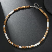 Men's Bohemian Style Simple Wood Piece Coconut – Jewelry Gift Ideas — 3